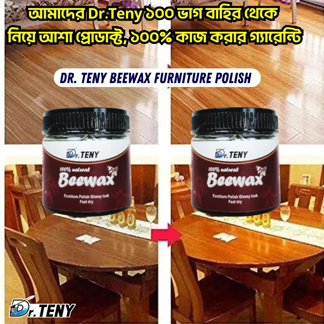Dr Teny 2 Pcs Combo Furniture Polish Beewax beeswax Wood Furniture Polish