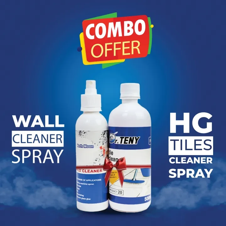 Dr Teny Hg tiles rx200 500 ml and super powerfull Wall mold cleaner 250 ml combo