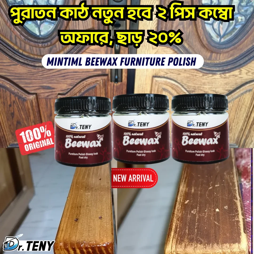 Dr Teny 3 Pcs Combo Furniture Polish Beewax beeswax Wood Furniture Polish